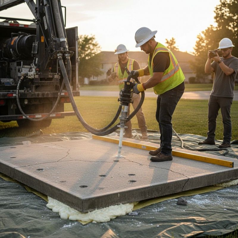 Commercial Concrete Leveling