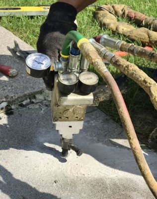 Injection of Foam