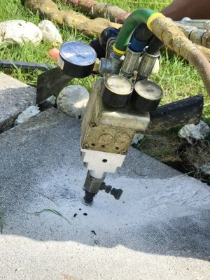 Concrete Mudjacking For Sunken Patios And Steps