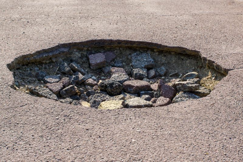 Driveway Sinking Repair