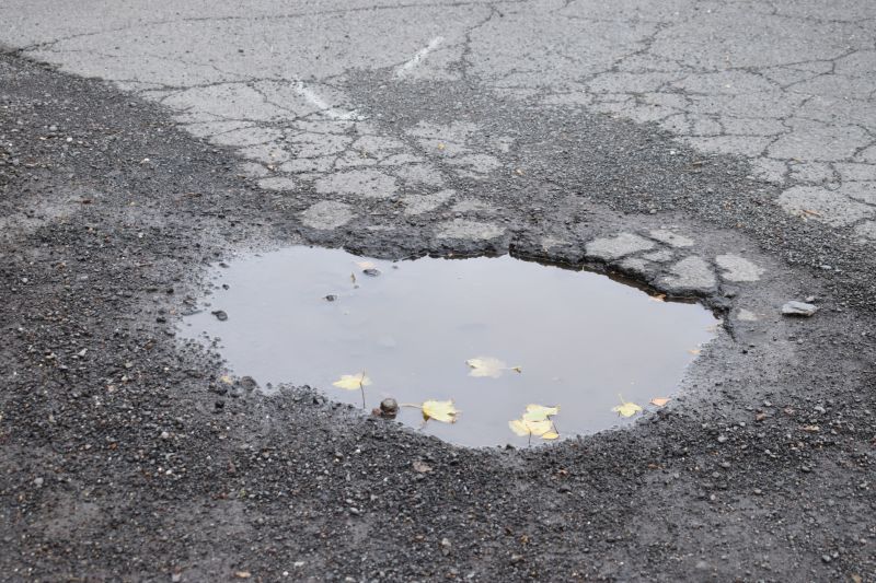 Driveway Sinking Repair