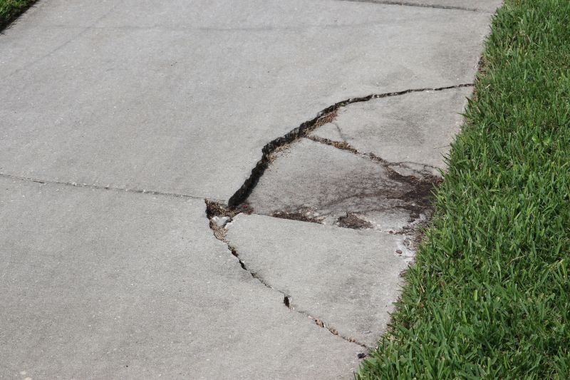 Sunken Sidewalk Repair